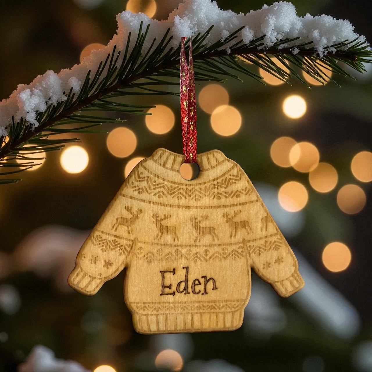 Personalize Christmas Ornament