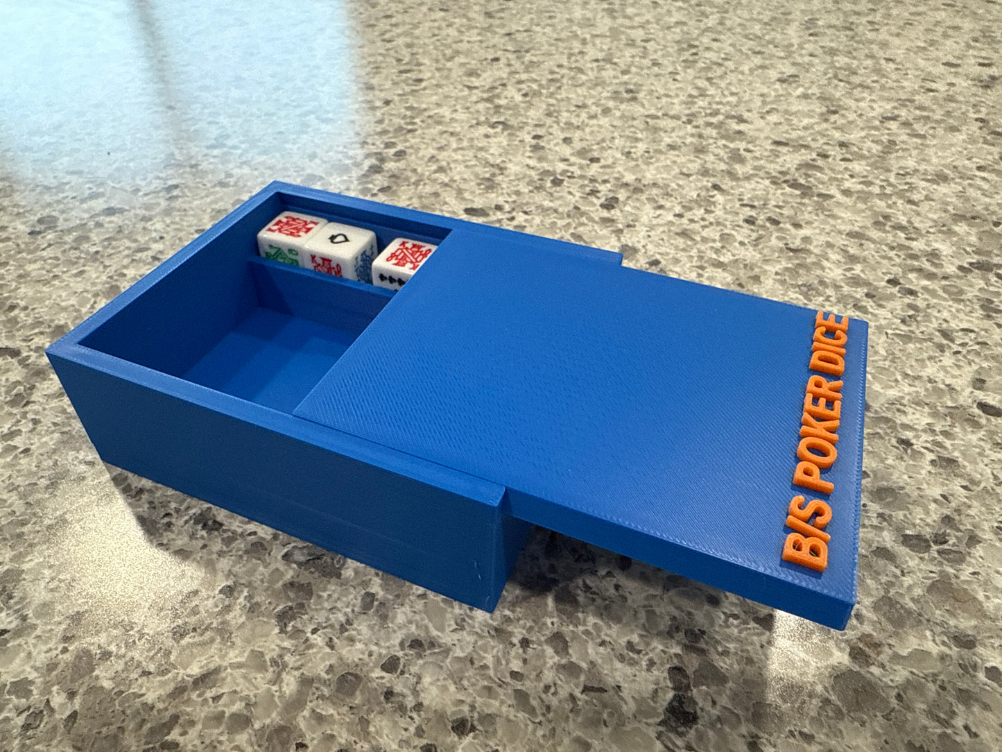 Poker dice game also call Bullshit poker