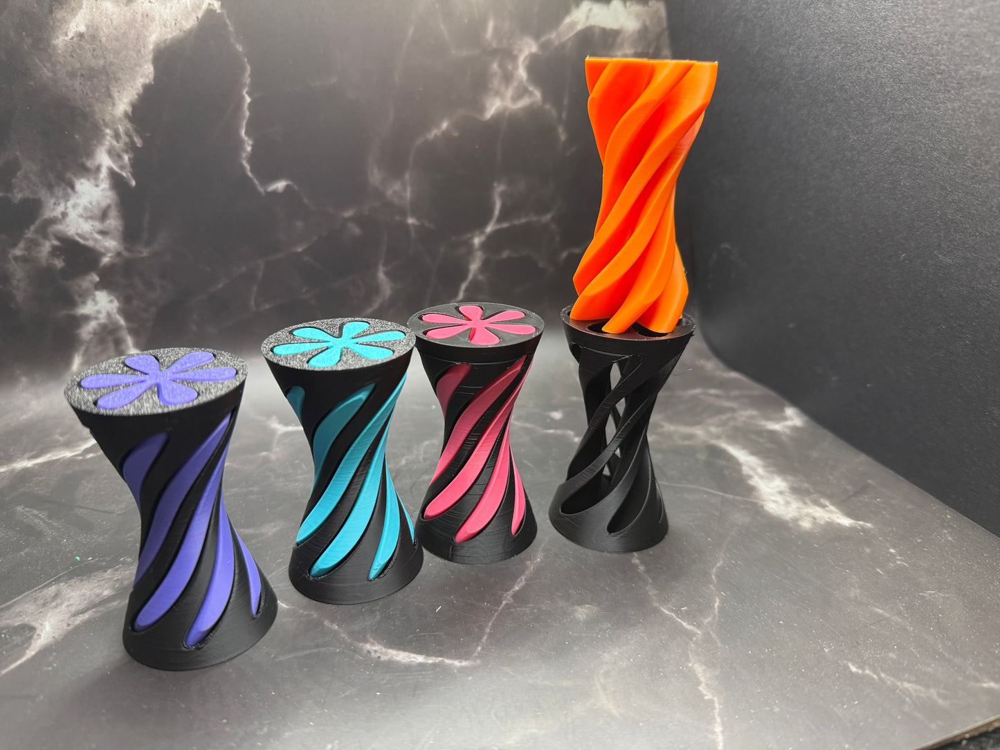 Hour Glass Spiral fidget toys