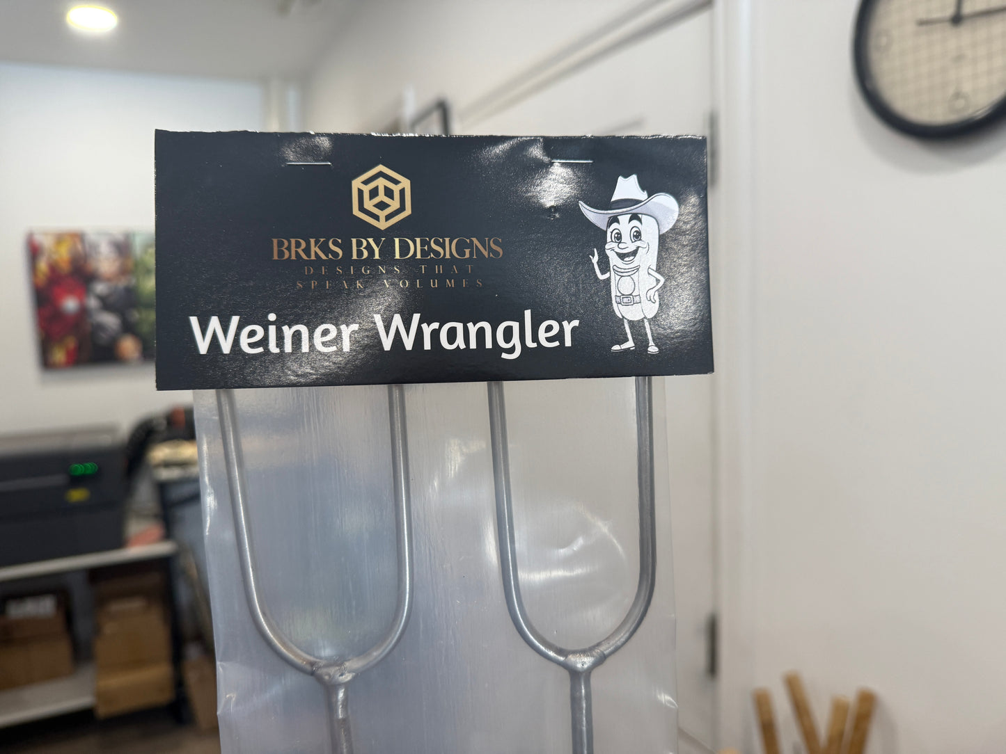 Wiener Wrangler Hot dog stick