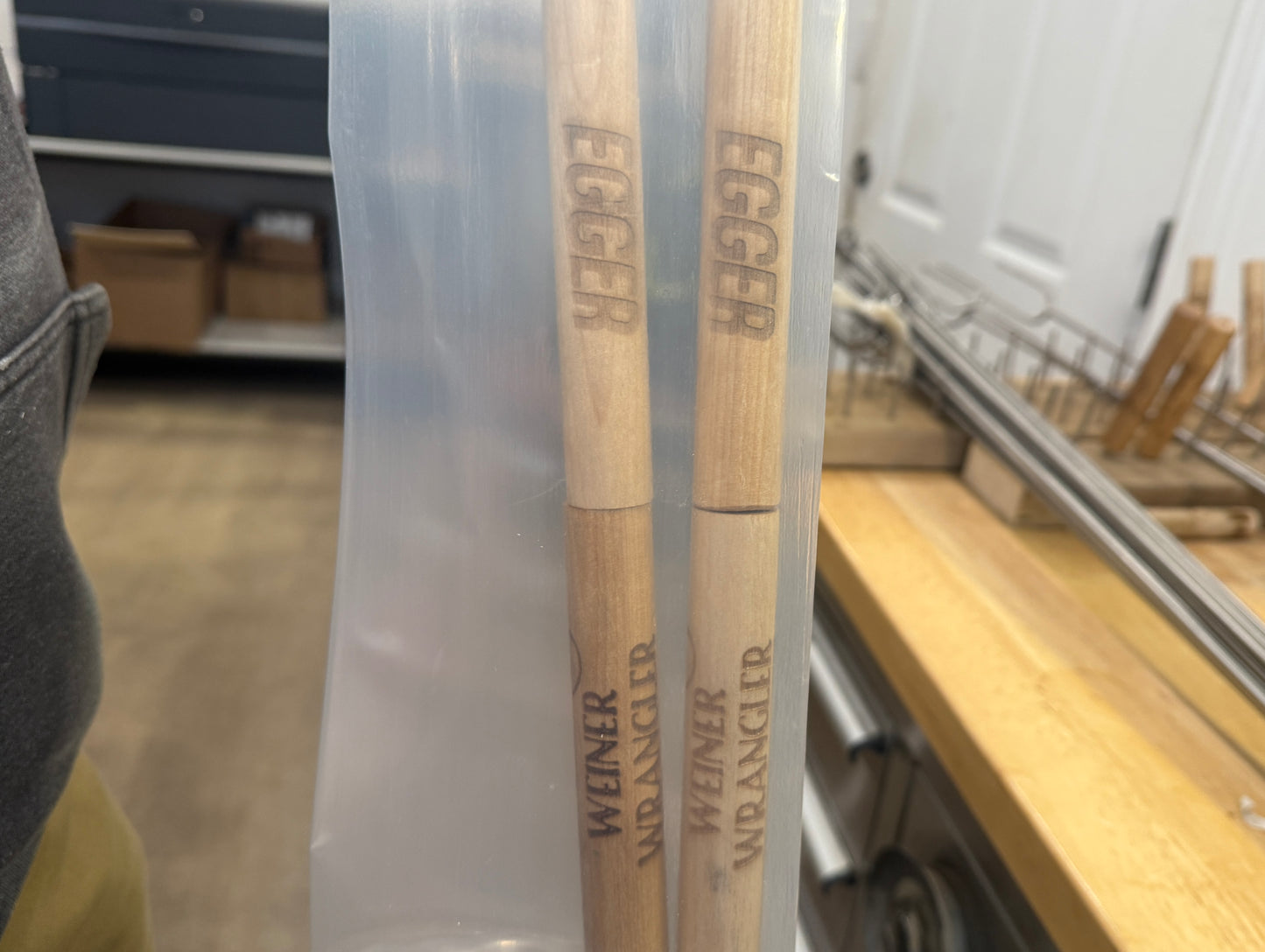 Wiener Wrangler Hot dog stick
