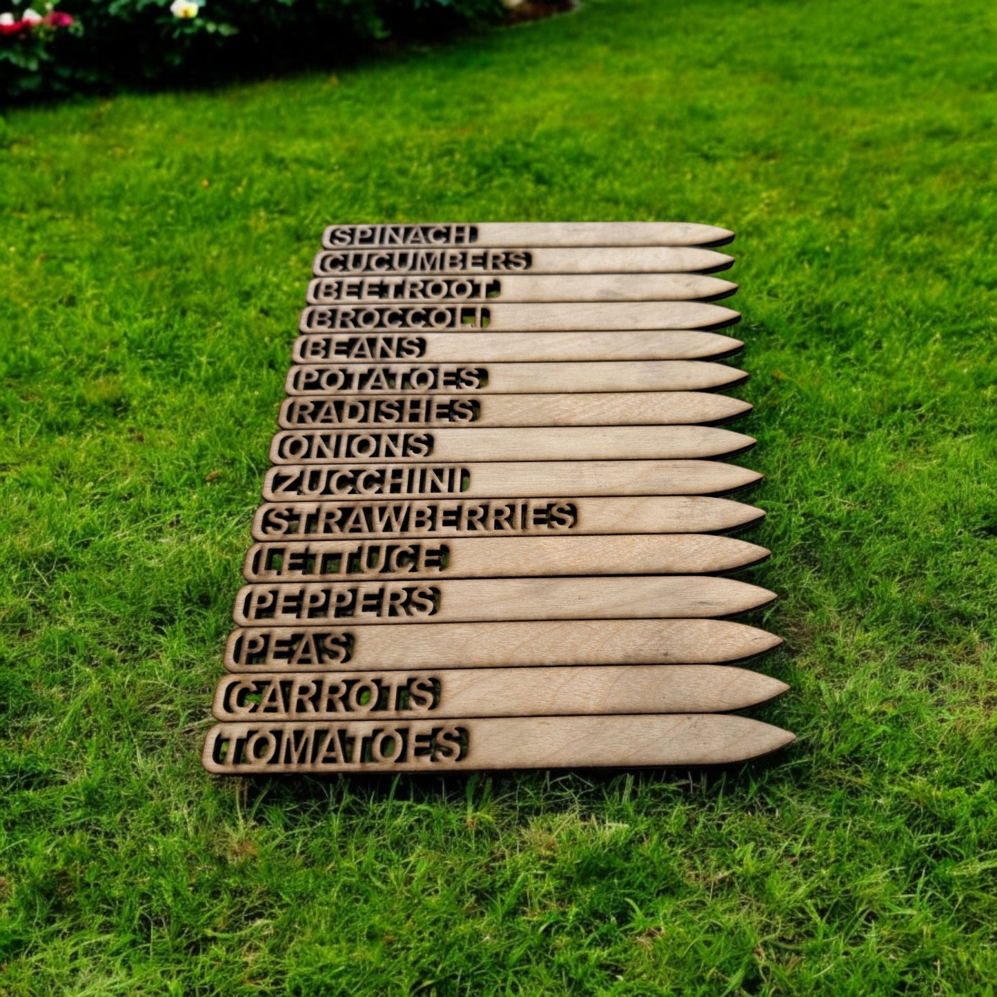Garden marker stacks