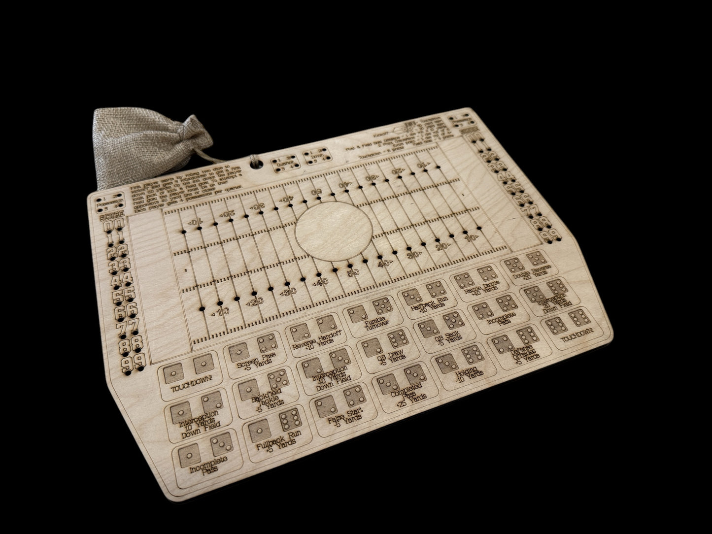 Football dice game