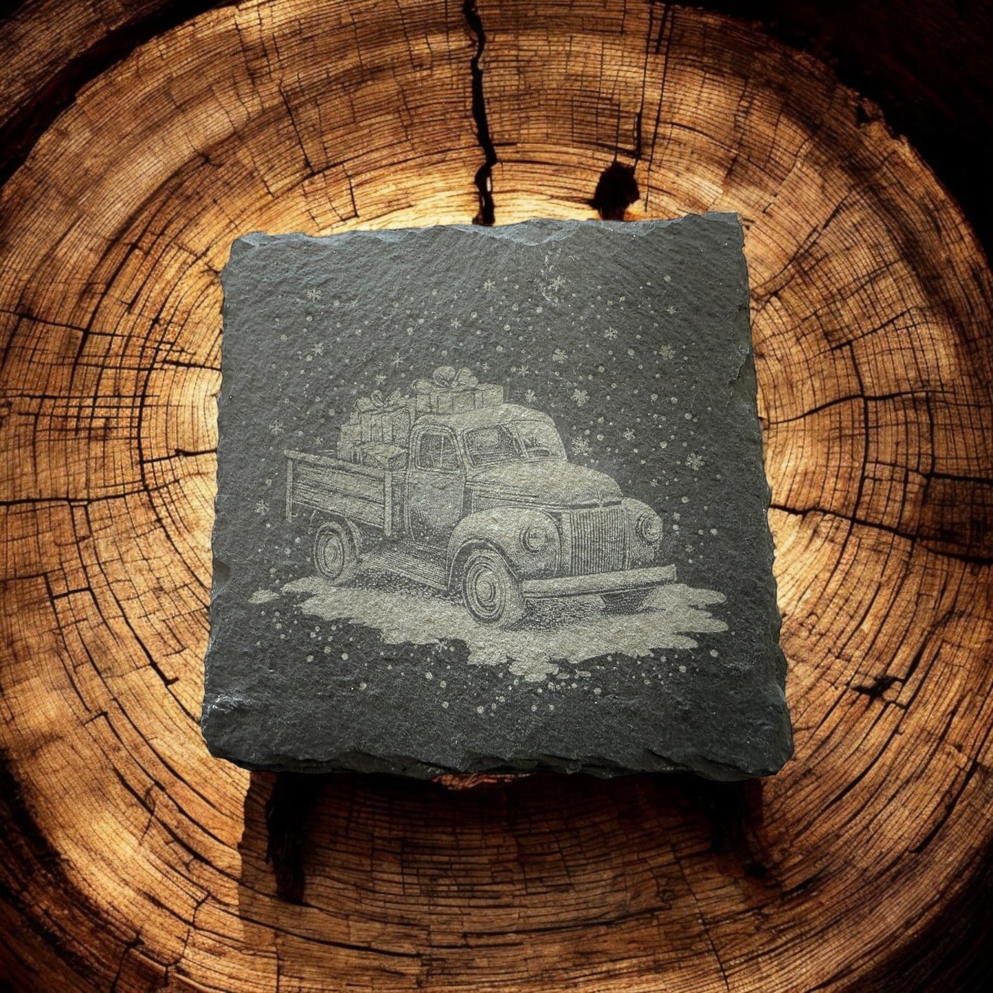 Winter Ford coaster set