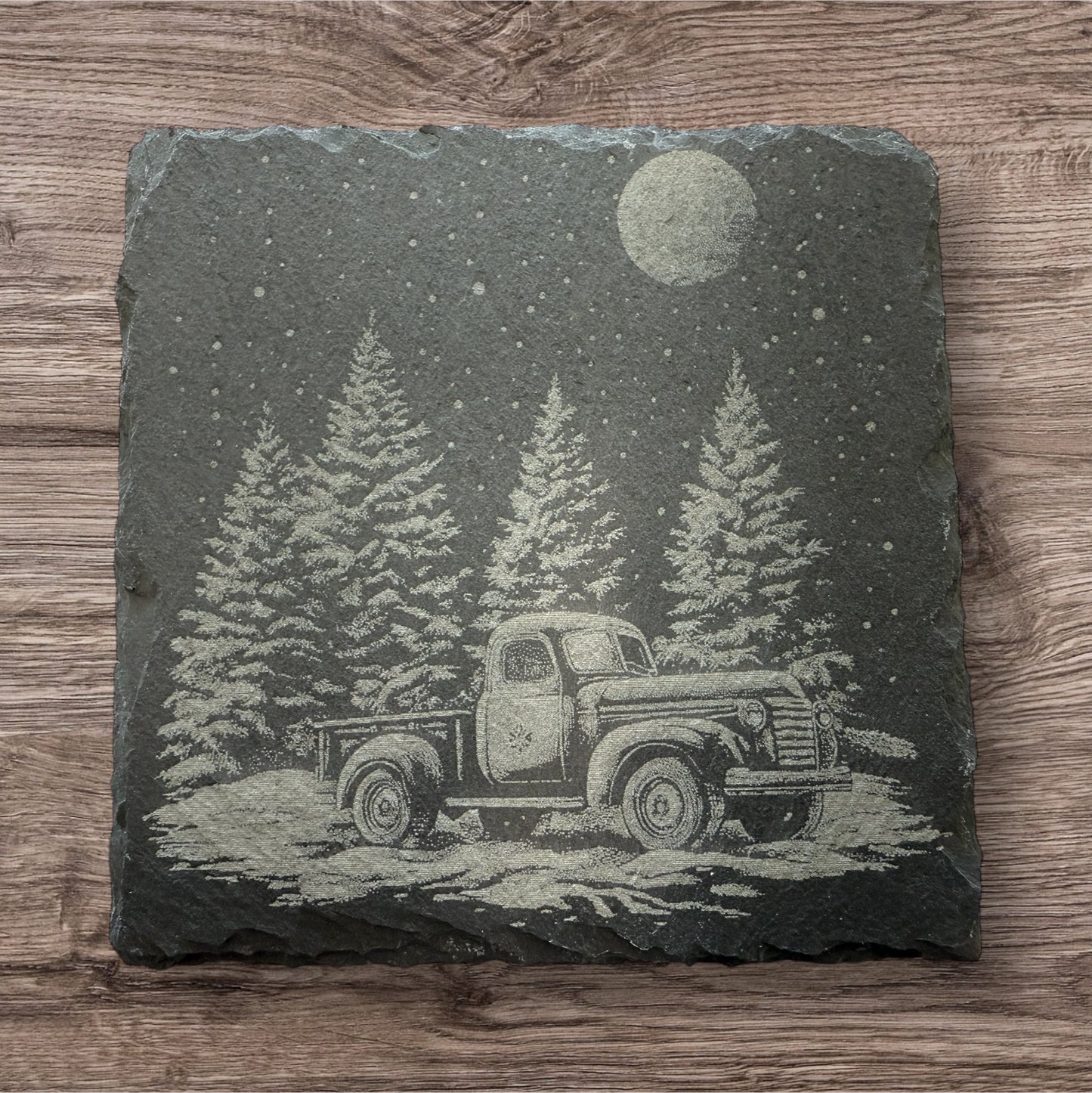 Winter Ford coaster set