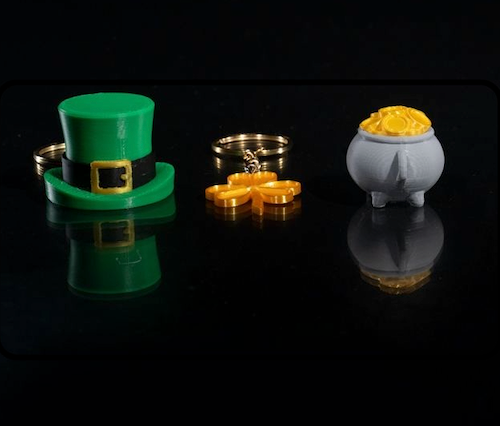 St Patricks Keychain