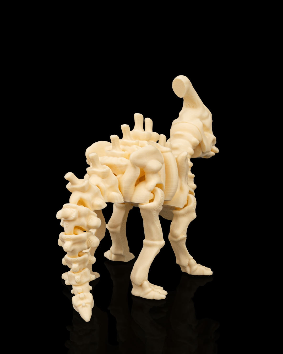 Skeleton Desk Buddy Parasaurolophus