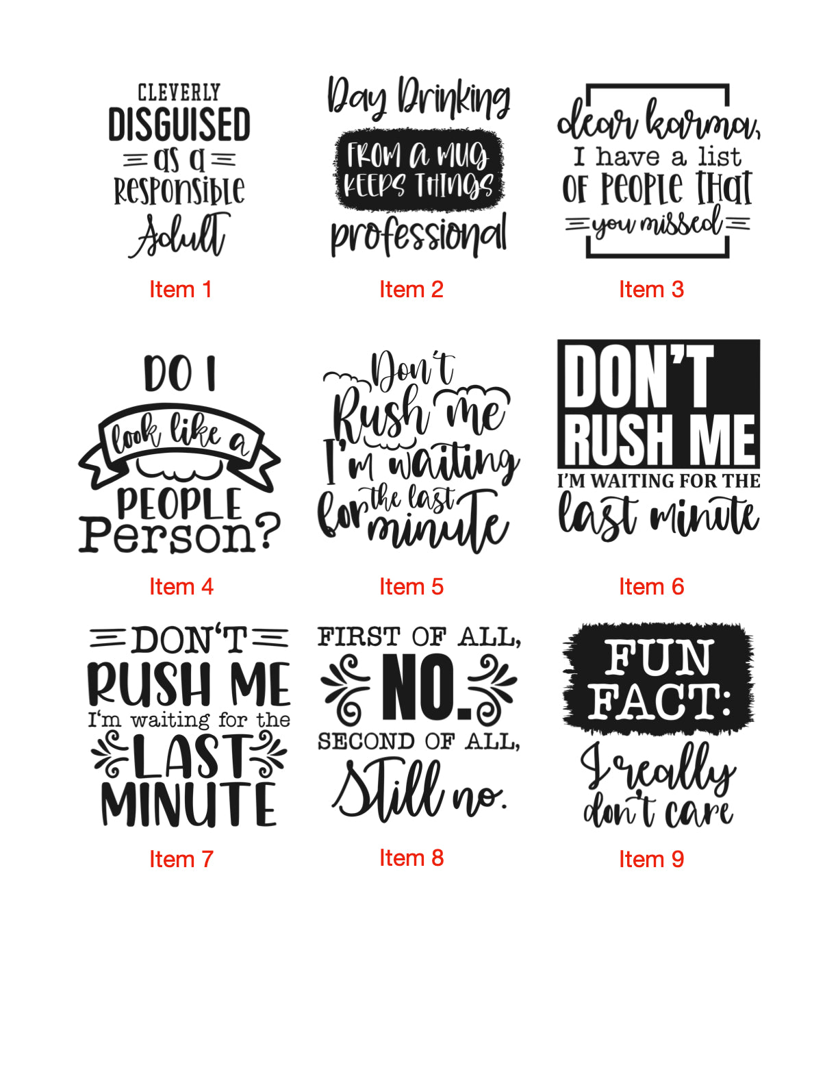 Slate Coaster with funny sayings