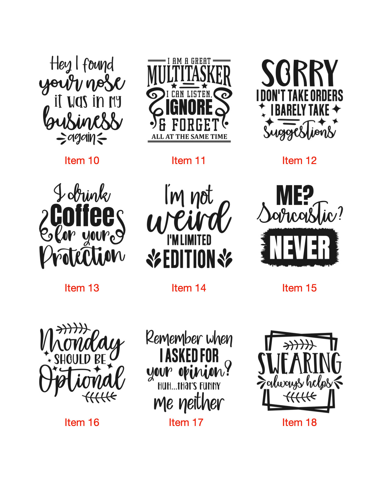 Slate Coaster with funny sayings