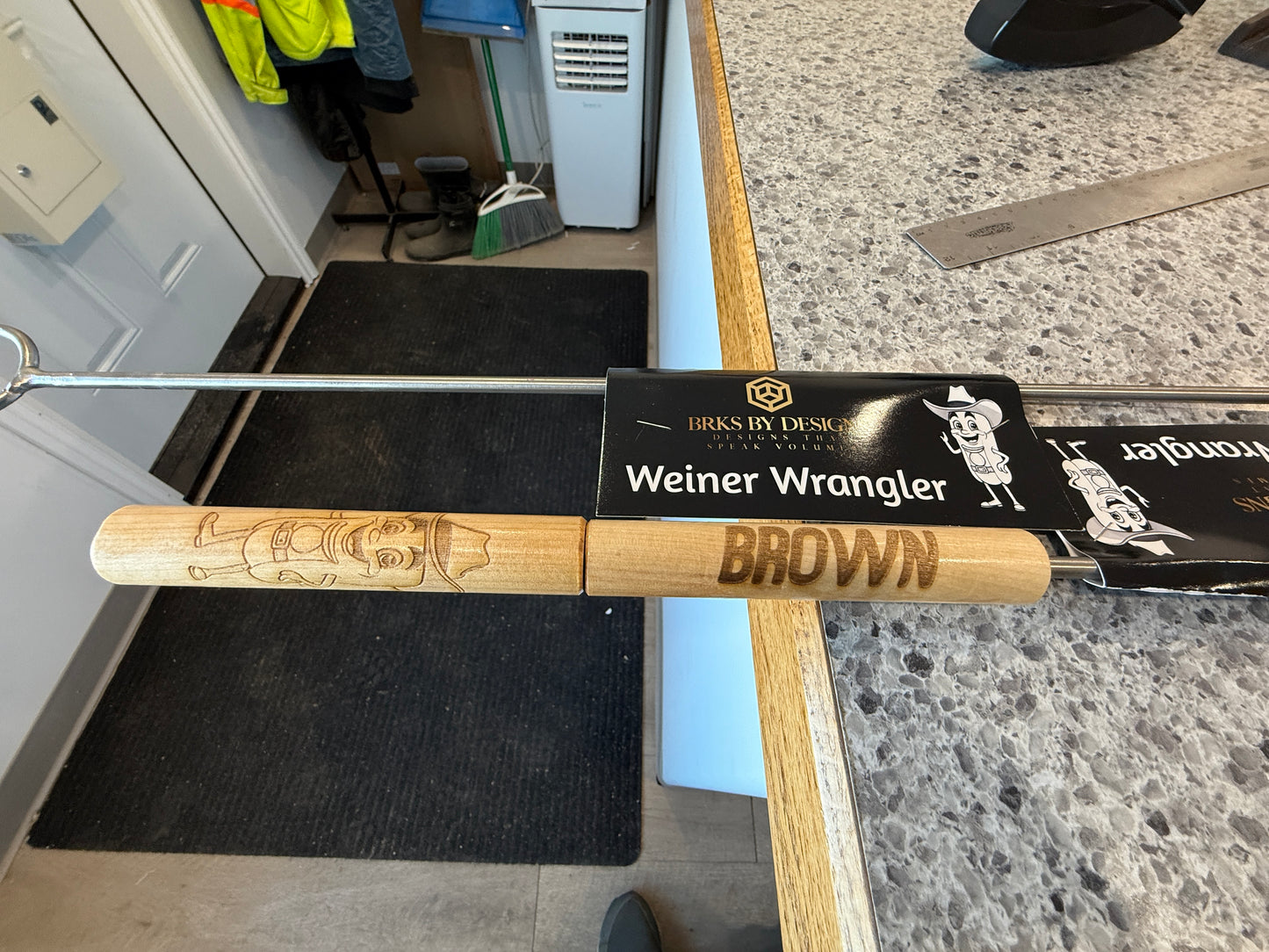 Wiener Wrangler Hot dog stick