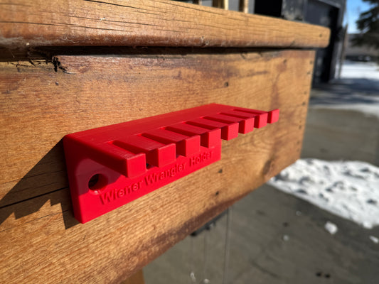 Wiener Wrangler stick holder
