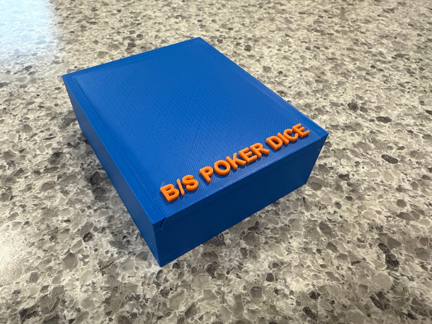Poker dice game   also call Bullshit poker