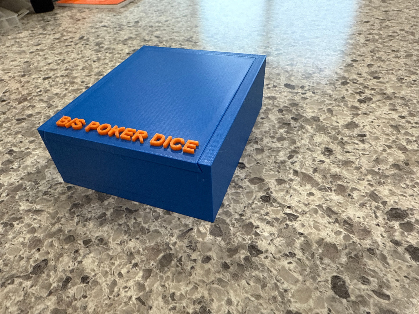 Poker dice game   also call Bullshit poker