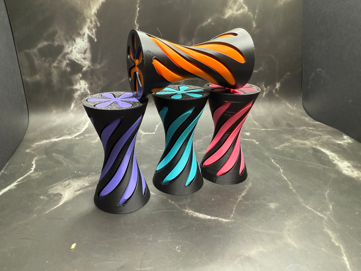 Hour Glass Spiral fidget toys