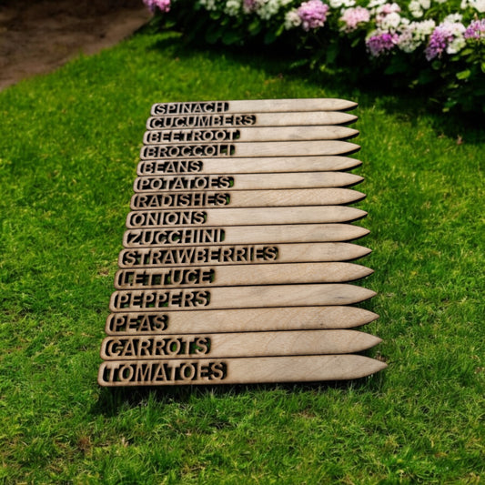 Garden marker stacks