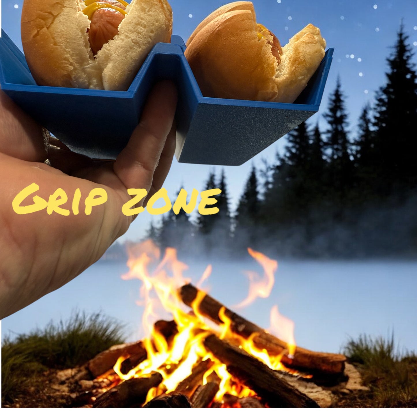 Wrangler Hot dog holder
