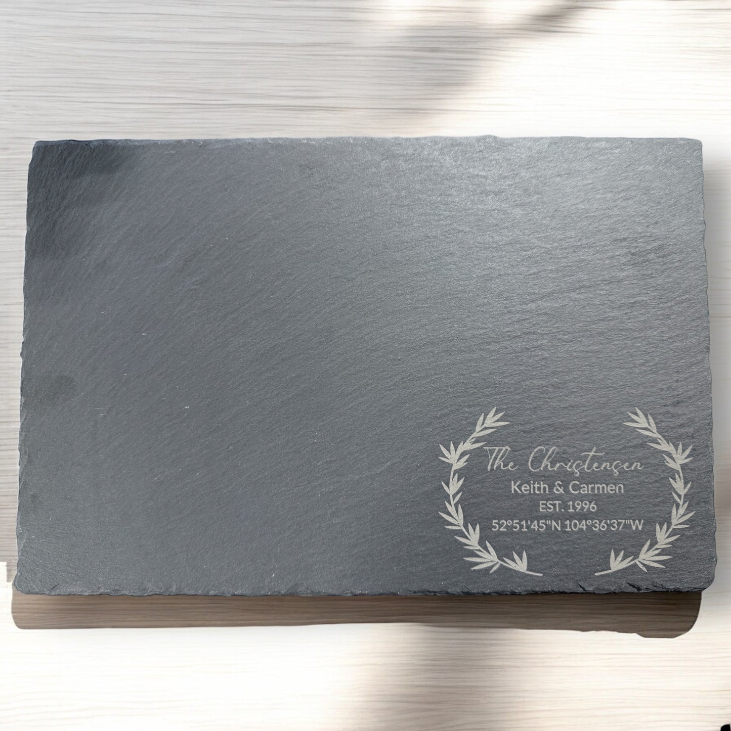 Serving Board  black slate
