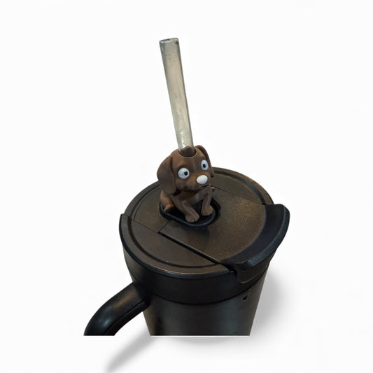 Straw Buddy. Dachshund