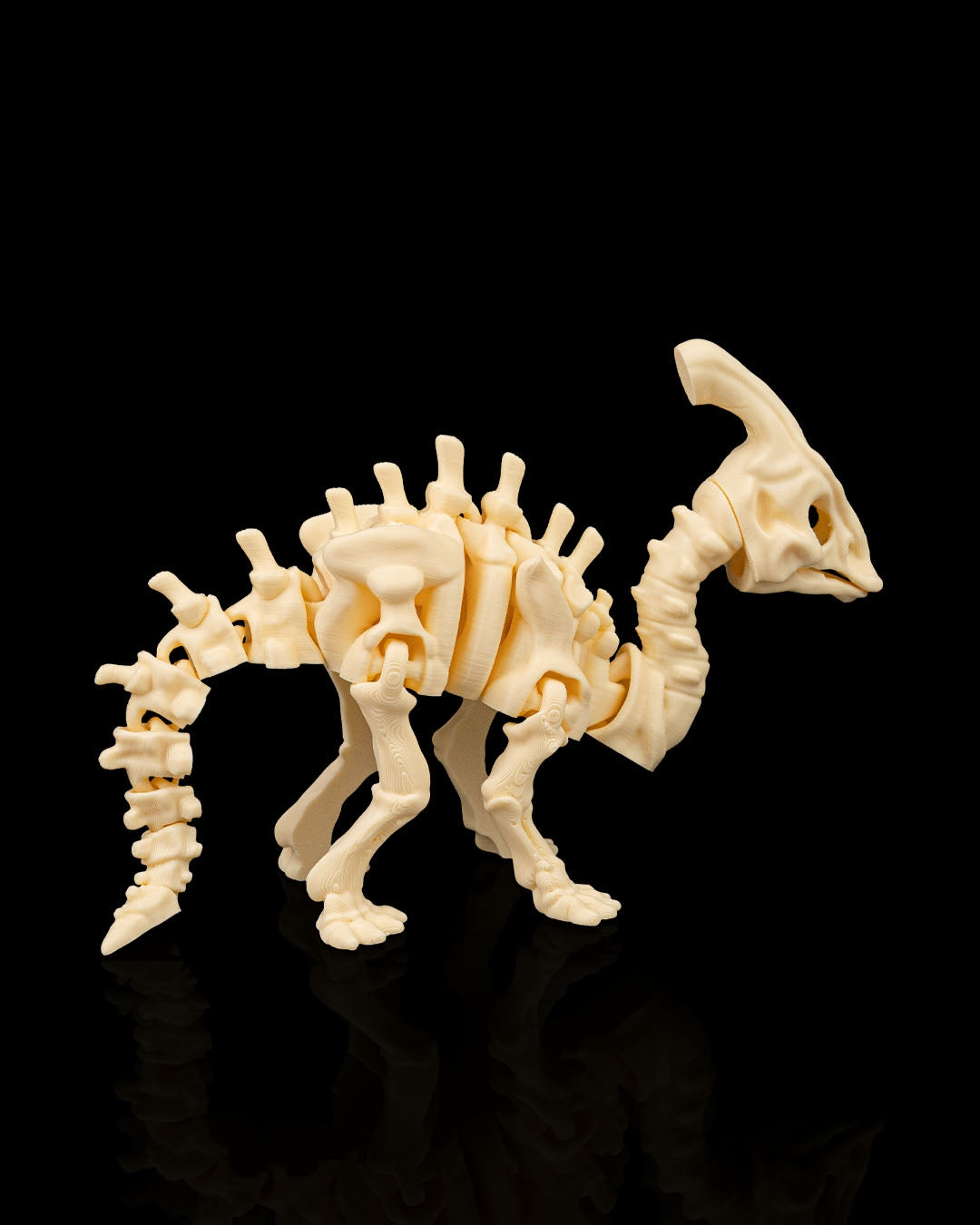 Skeleton Desk Buddy Parasaurolophus
