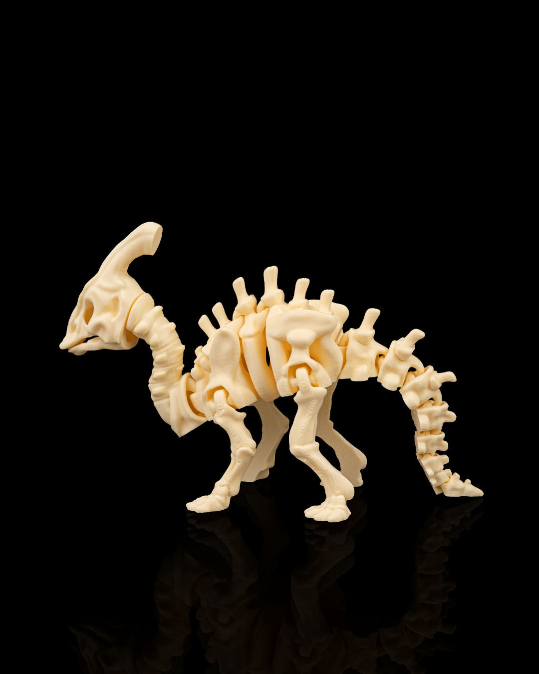 Skeleton Desk Buddy Parasaurolophus