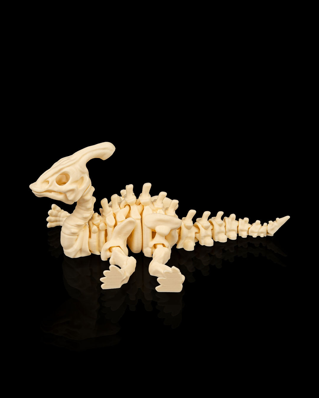 Skeleton Desk Buddy Parasaurolophus