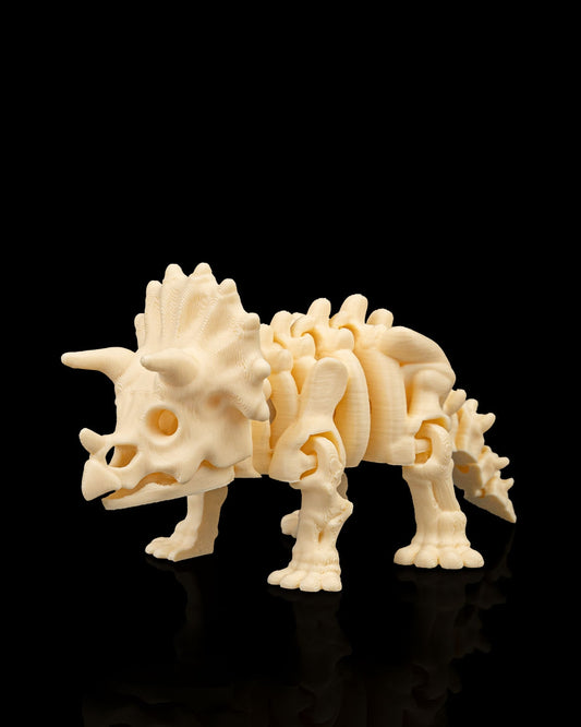 Skeleton Desk Buddy Triceratops