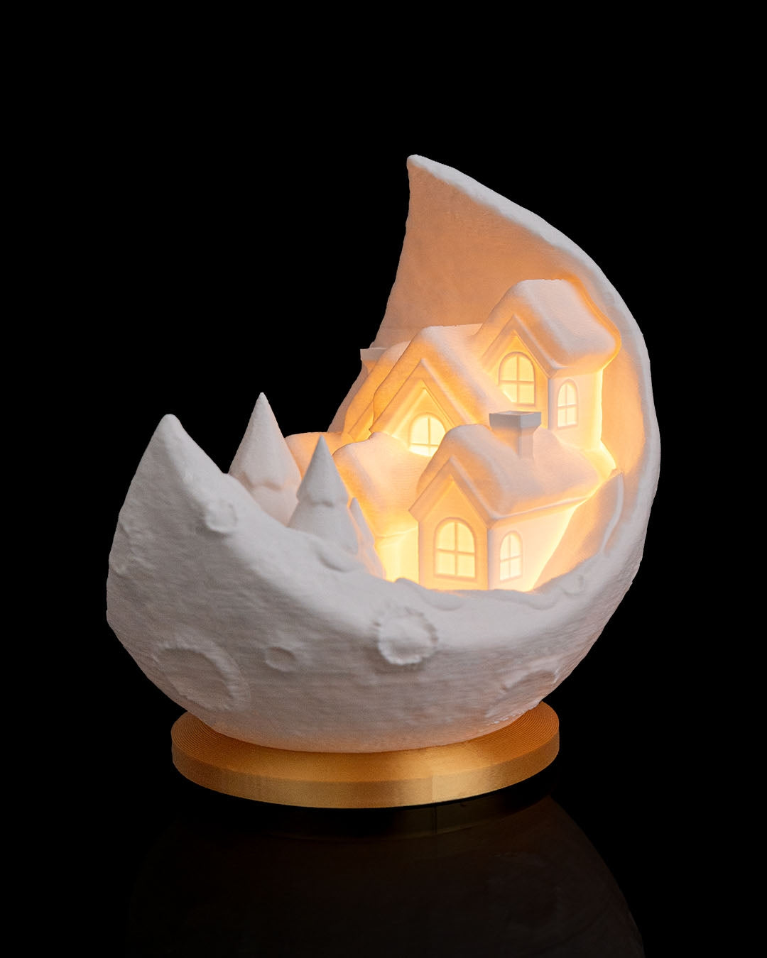 Village on the Moon table light