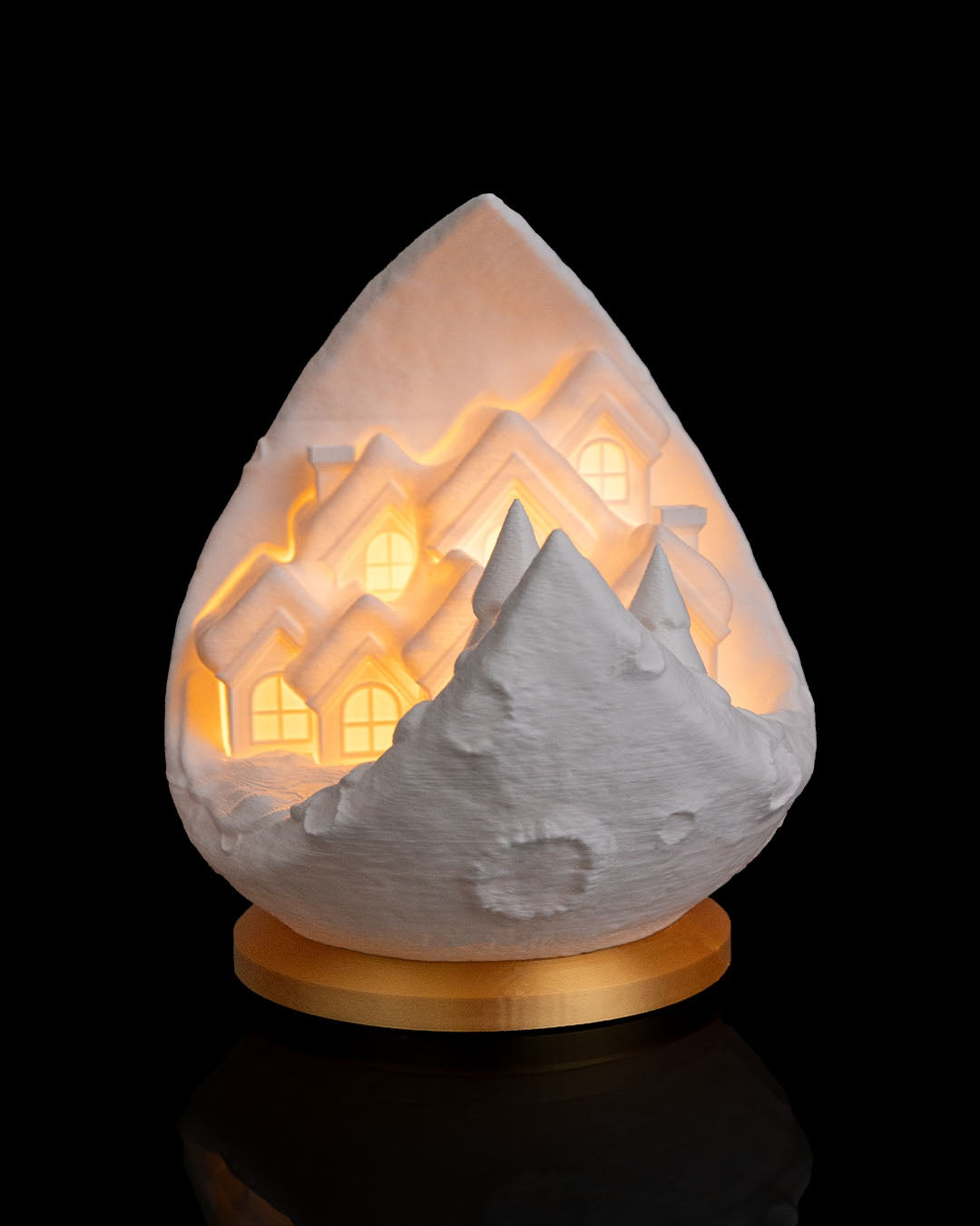 Village on the Moon table light