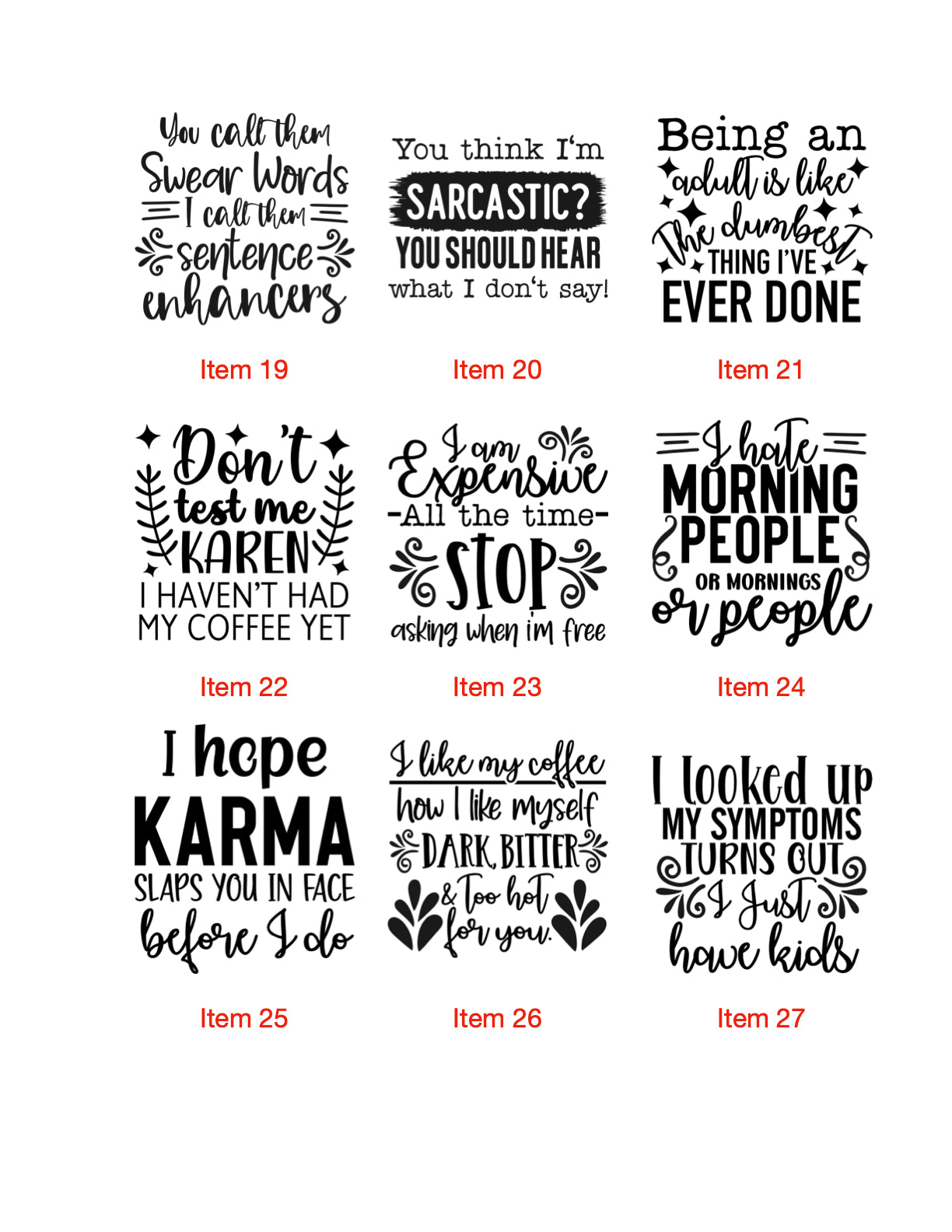 Slate Coaster with funny sayings
